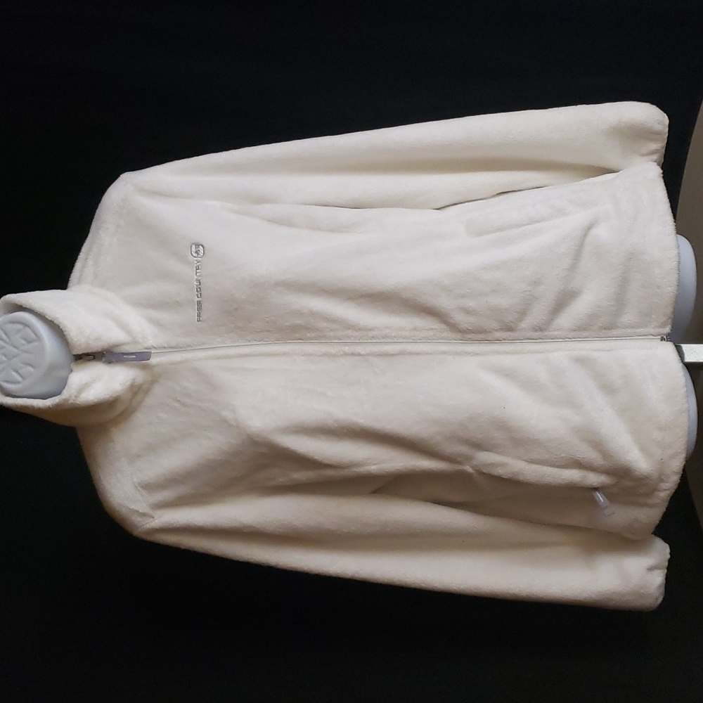 Free country women's jacket size medium white